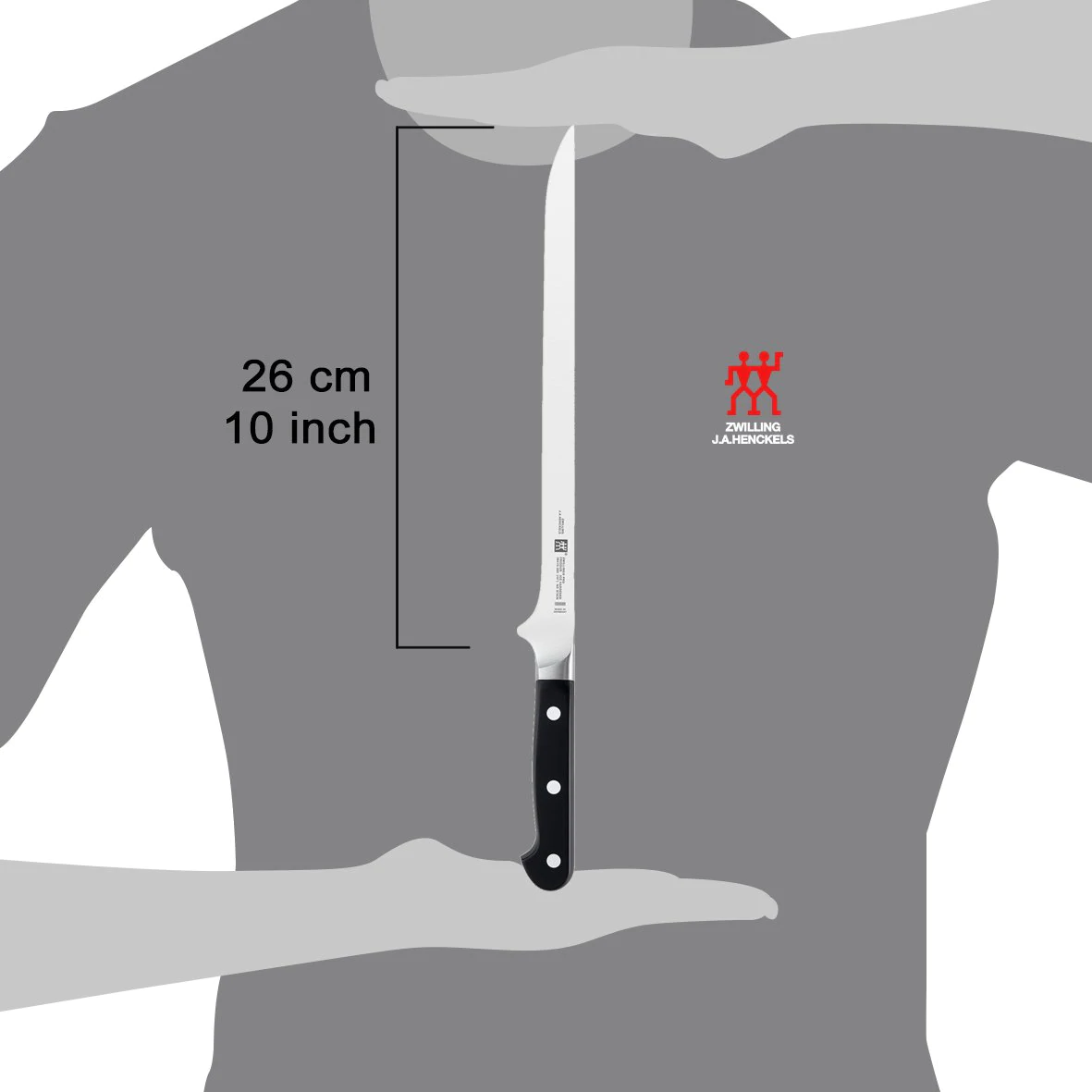 Nož za pršutu Zwilling PRO Jamonero 260 - Slika 5