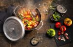 STAUB Cocotte 26 Graphite Grey - Slika 2