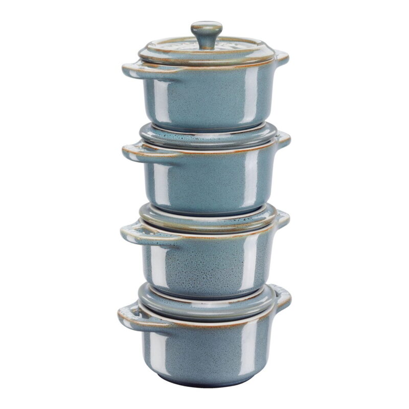 STAUB Mini Cocotte Keramicki Tirkiz