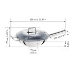 Wok Inox ZWILLING 32 cm Plus - Slika 2