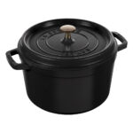 STAUB Cocotte 24 Black DEEP