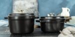 STAUB Cocotte 24 Black DEEP - Slika 4